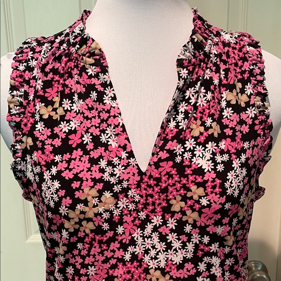 Michael Kors Sleeveless Dress - Pink and Black - Picture 7 of 8